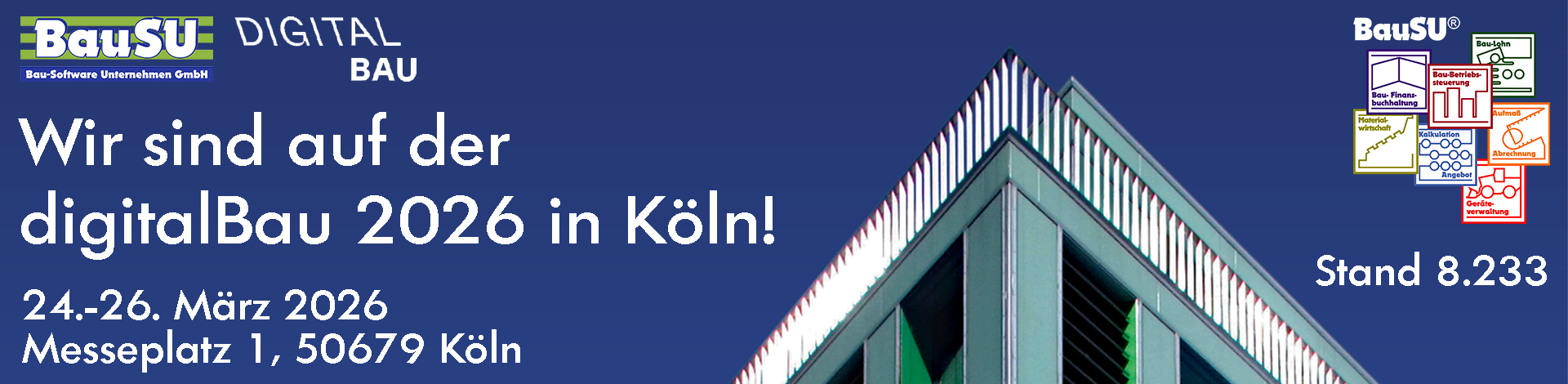Fachtagung Abbruch 2026 und digitalBau 2026: Wir sind dabei!